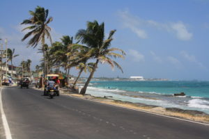 Back-Packing in San-Andres Kolumbien